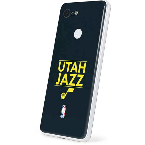 NBA Utah Jazz Standard - Black Google Pixel 3 Skin